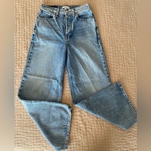Re/done Wide Leg Jeans